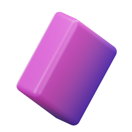 Prisma cuboide  3D Icon