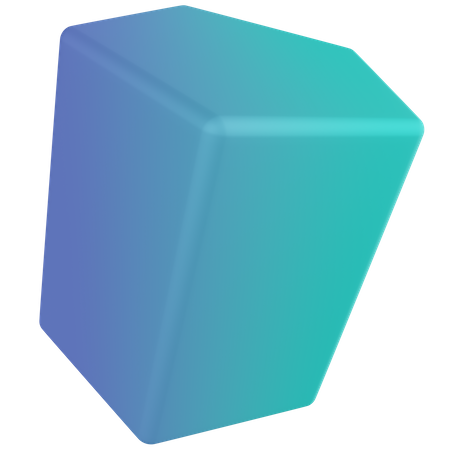 Prisma pentagonal  3D Icon