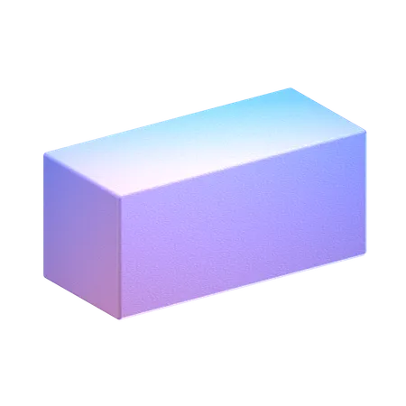 Prisma rectangular  3D Icon