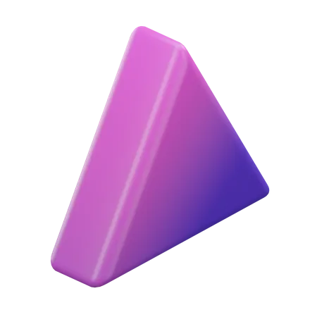 Prisma triangular  3D Icon