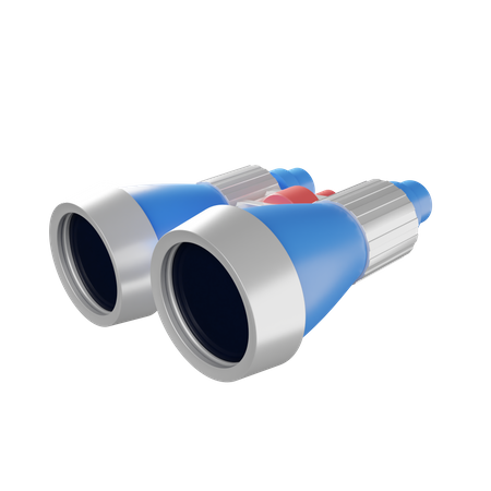 Prismáticos  3D Icon