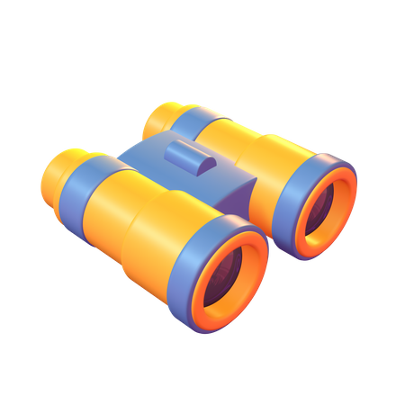 Prismáticos  3D Icon