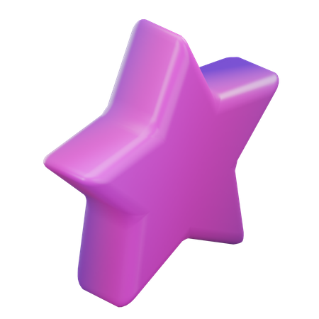 Prisme étoilé  3D Icon