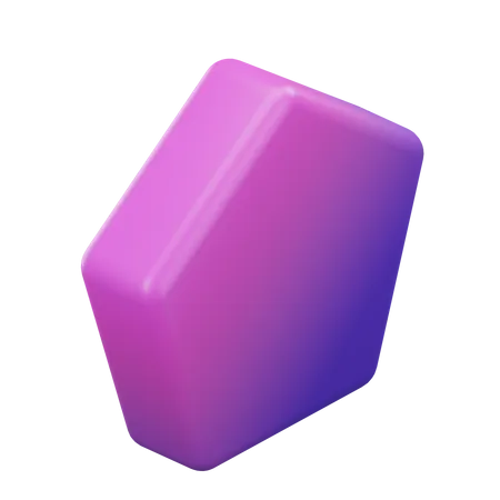 Prisme pentagonal  3D Icon