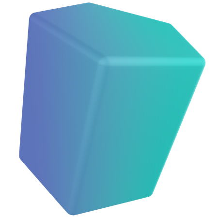 Prisme pentagonal  3D Icon