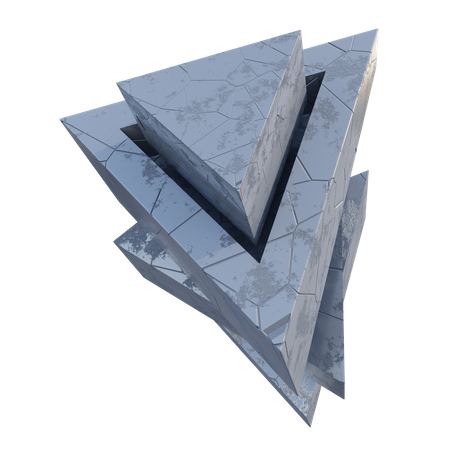 Prisme triangulaire  3D Illustration