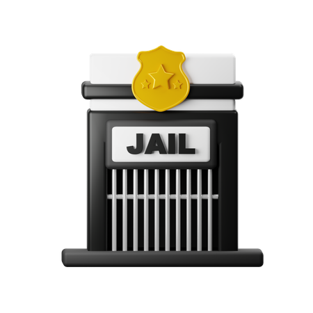 Prison  3D Icon