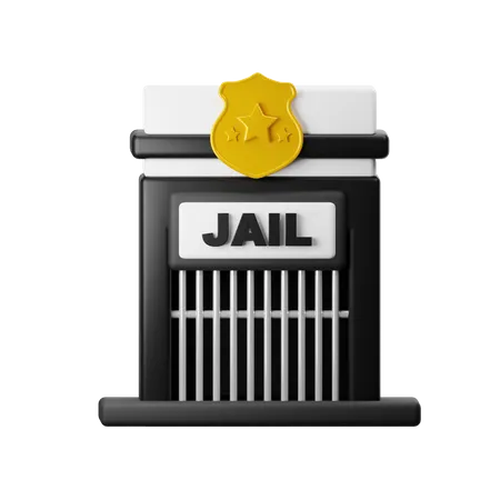 Prison  3D Icon