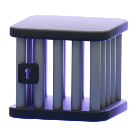 Prison  3D Icon