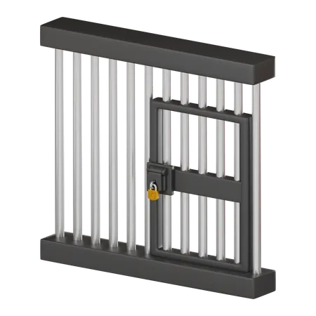 Prison  3D Icon