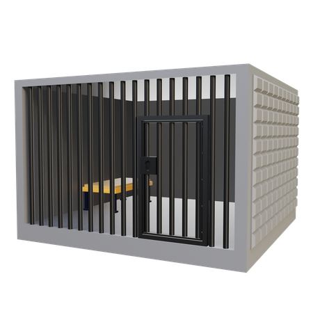 Prison  3D Icon