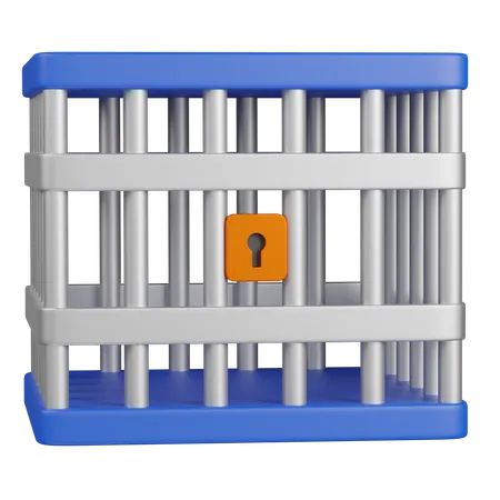 Prison  3D Icon