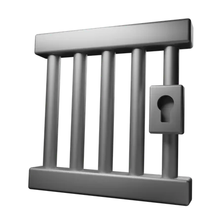 Prison  3D Icon