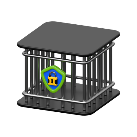 Prison  3D Icon