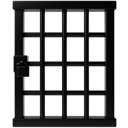 Prison  3D Icon