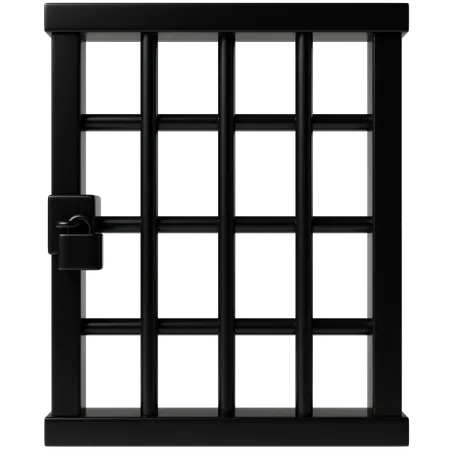 Prison  3D Icon