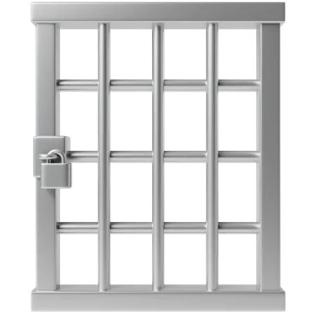 Prison  3D Icon