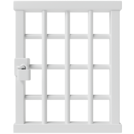 Prison  3D Icon