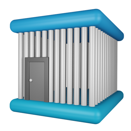 Prison  3D Icon