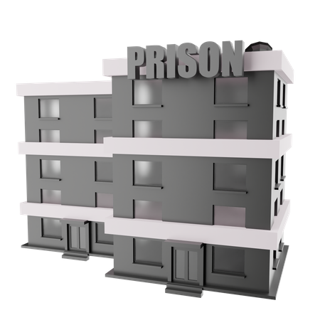 Prison  3D Icon