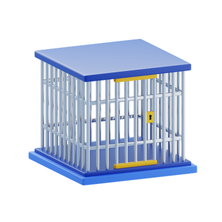 Prison  3D Icon