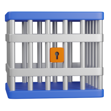 Prison  3D Icon