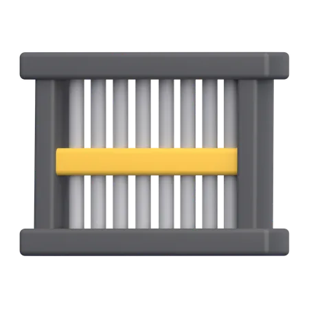 Prison  3D Icon