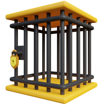 Prison  3D Icon