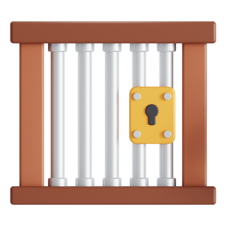 Prison  3D Icon