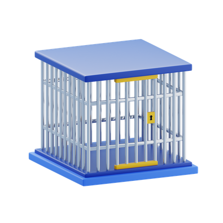 Prison  3D Icon