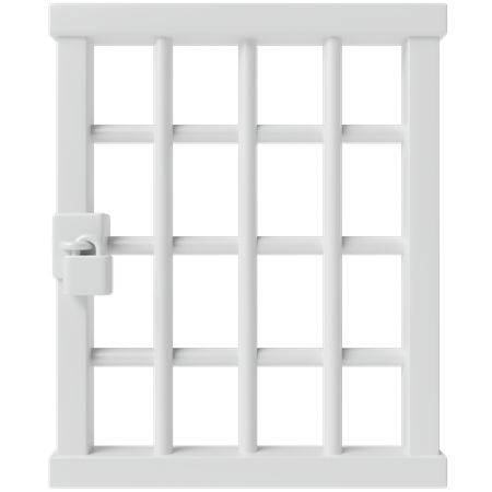 Prison  3D Icon