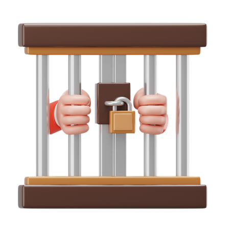 Prison  3D Icon