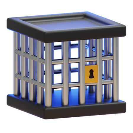 Prison  3D Icon