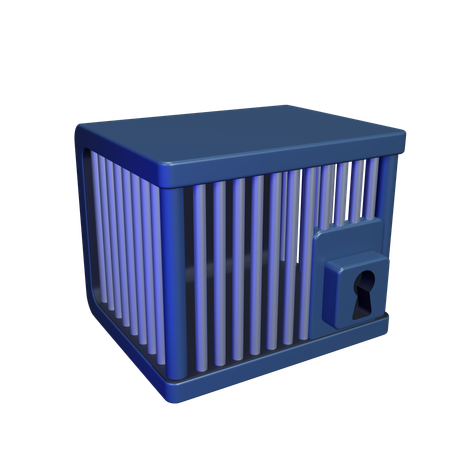 Prison  3D Icon
