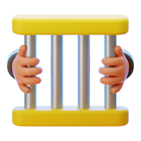 Prison  3D Icon