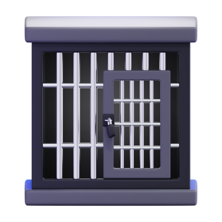 Prison  3D Icon