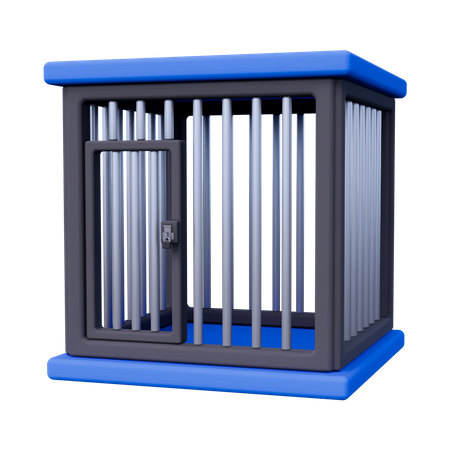 Prison  3D Icon