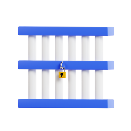 Prison  3D Icon