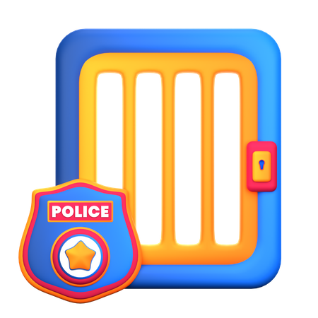 Prison  3D Icon