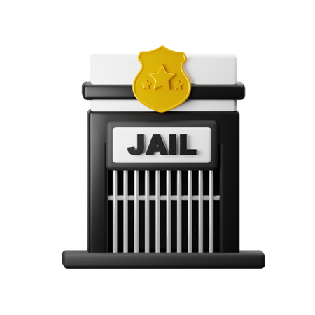 Prison  3D Icon