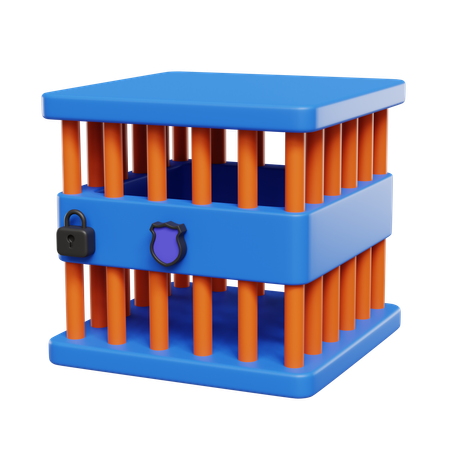 Prison  3D Icon