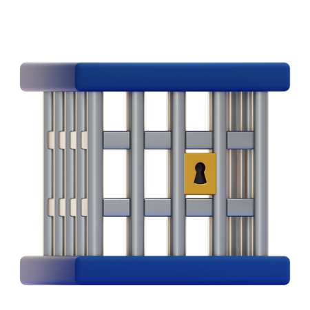 Prison  3D Icon