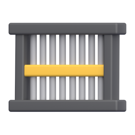 Prison  3D Icon
