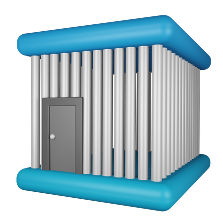 Prison  3D Icon
