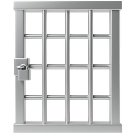 Prison  3D Icon