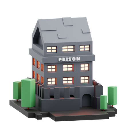 Prison  3D Illustration