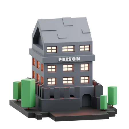 Prison  3D Illustration