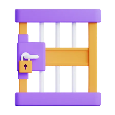 Prison 3D Icon