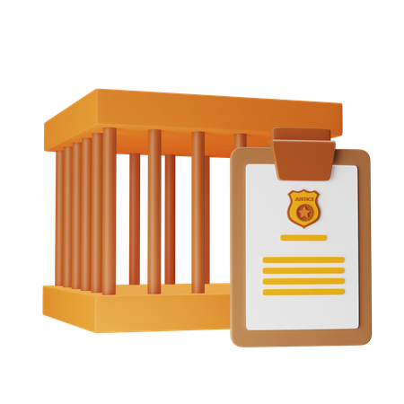 Prison  3D Icon