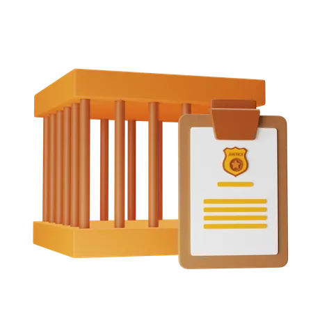 Prison  3D Icon